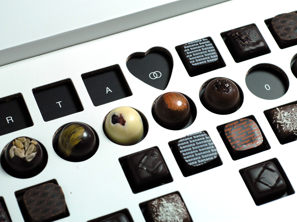 Convite de Casamento Caixa de Chocolates revelar mensagem
